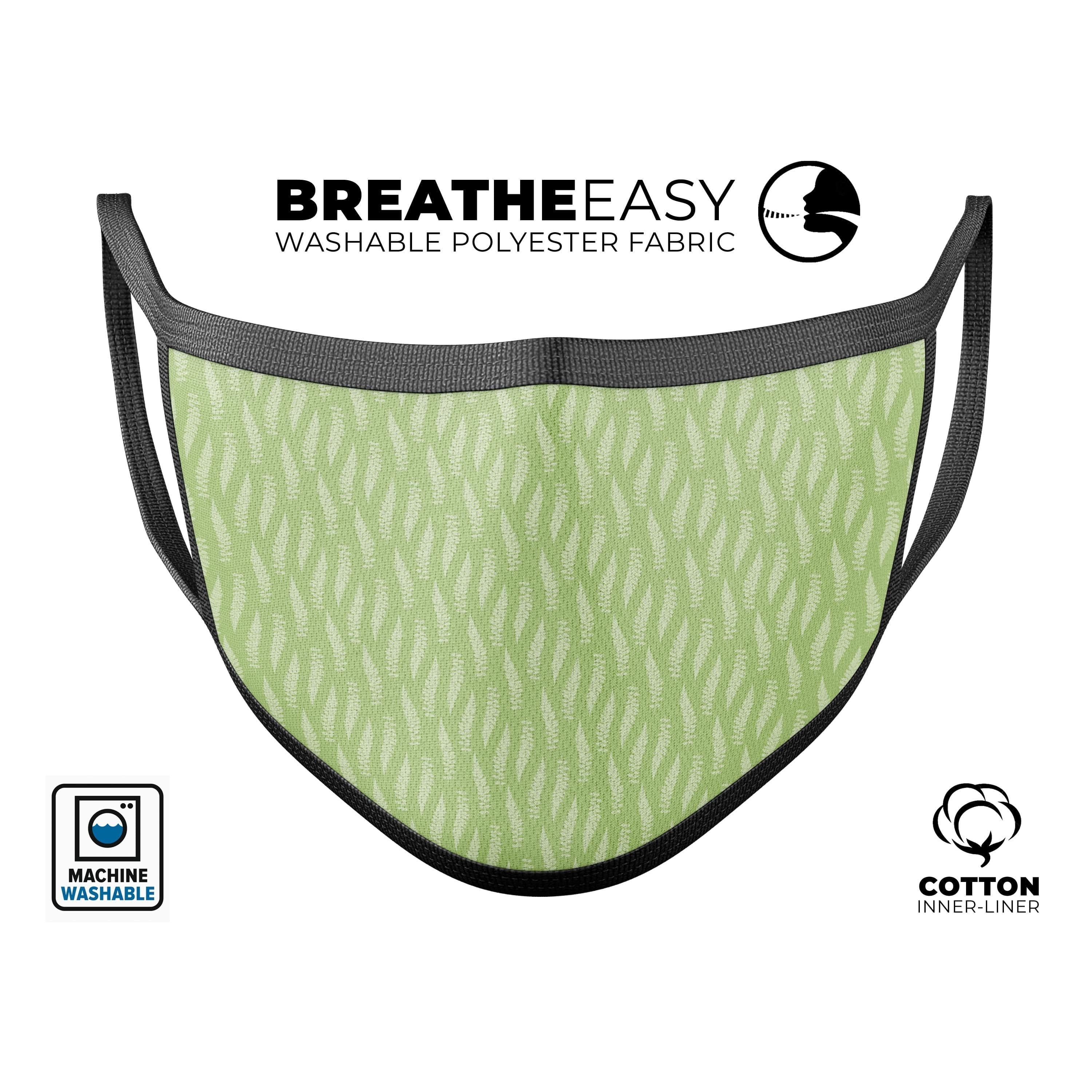 image-The Sage Strands of Grass - Made in USA Mouth Cover Unisex Anti-Dust