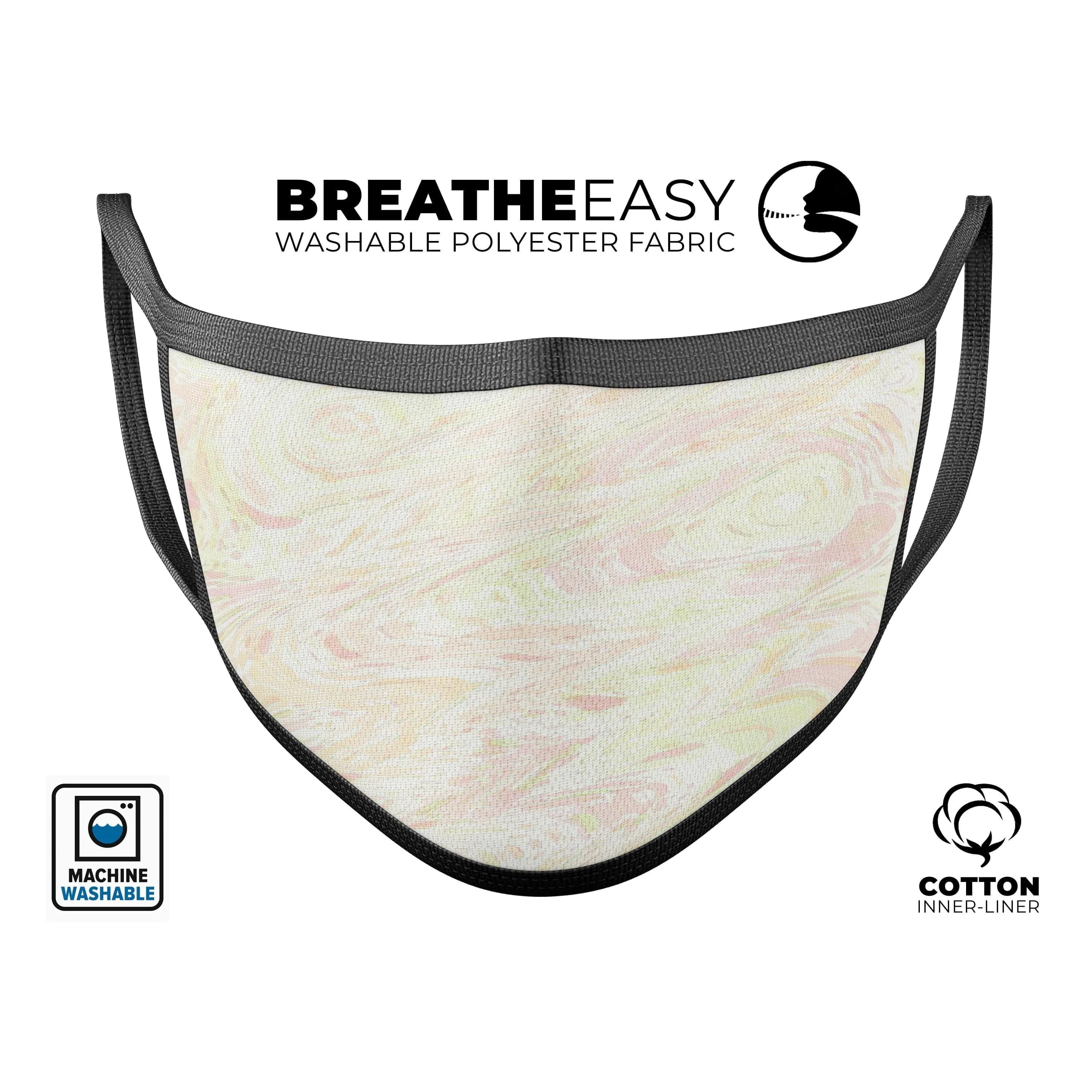 image-Slate Marble Surface V23 - Made in USA Mouth Cover Unisex Anti-Dust