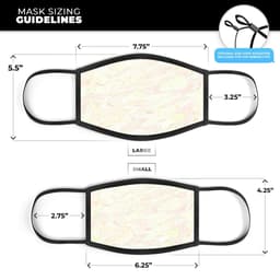 image-Slate Marble Surface V23 - Made in USA Mouth Cover Unisex Anti-Dust