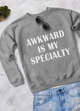 image-AWKWARD WOMEN SWEAT SHIRT
