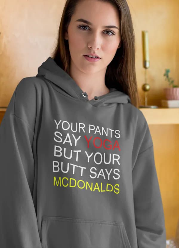 image-Yoga Pants HOODIE