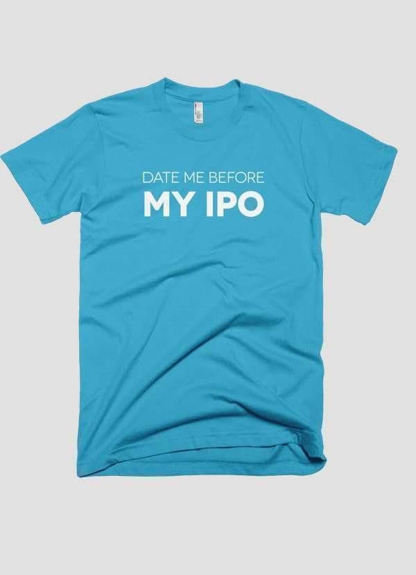 image-DATE ME BEFORE IPO Printed T-shirt