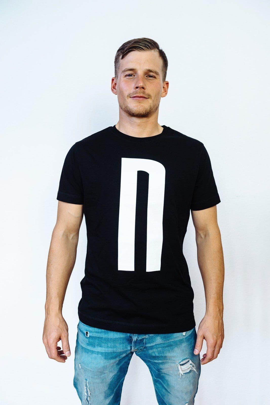 image-Norvine's N Black T-Shirt