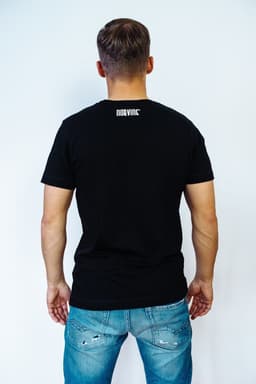 image-Norvine's N Black T-Shirt