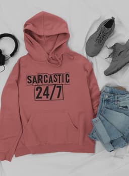 image-Sarcastic 24/7 Hoodie