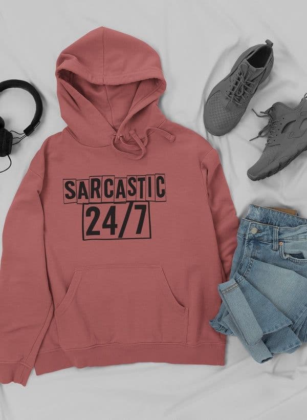 image-Sarcastic 24/7 Hoodie