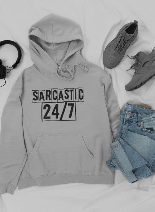 image-Sarcastic 24/7 Hoodie