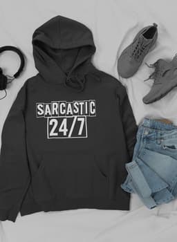 image-Sarcastic 24/7 Hoodie