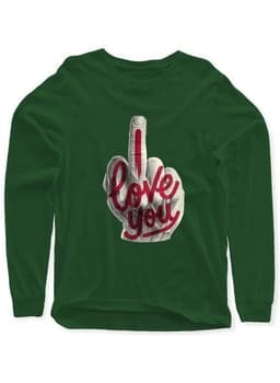 image-I Love You Full Sleeves T-shirt