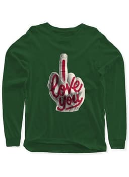 image-I Love You Full Sleeves T-shirt