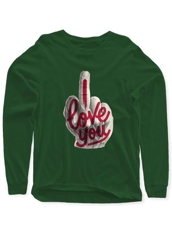 image-I Love You Full Sleeves T-shirt