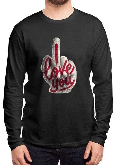 image-I Love You Full Sleeves T-shirt