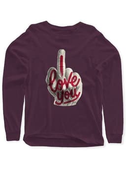 image-I Love You Full Sleeves T-shirt