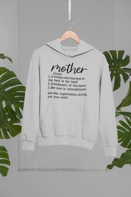 image-Mom Noun Mom Hoodie