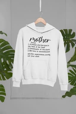 image-Mom Noun Mom Hoodie