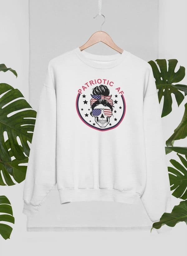 image-Patriotic AF Sweat Shirt