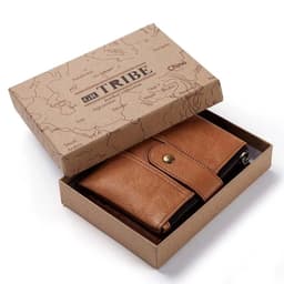 image-KAVIS 100% Genuine Leather Rfid Wallet Men Crazy Horse Wallets Coin Purse Short Male Money Bag Quality Designer Mini Walet Small