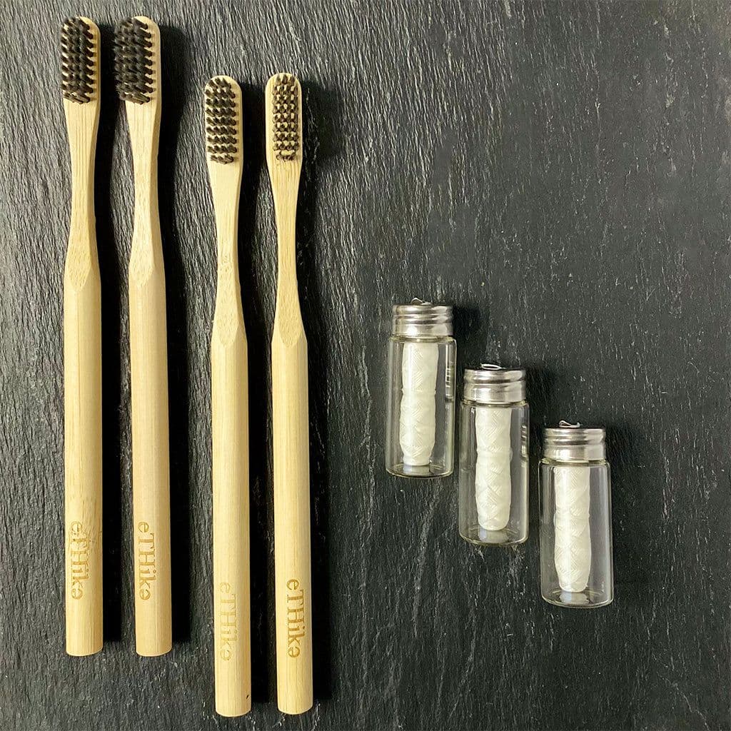image-Bamboo Oral Hygiene Care Set OF 7