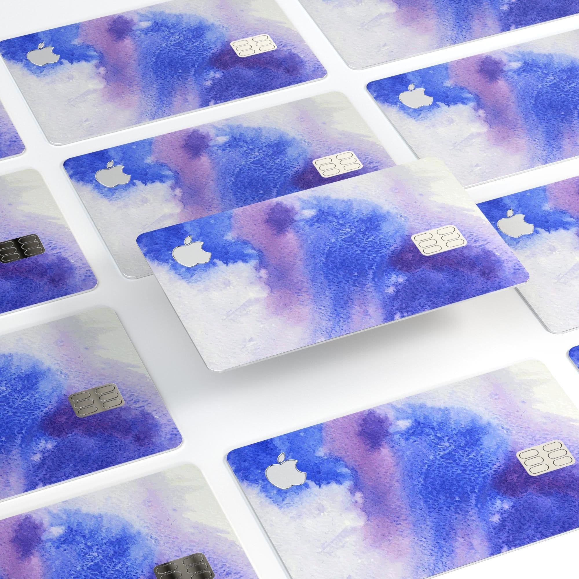 image-Blue and Pink Watercolor Spill - Premium Protective Decal Skin-Kit for