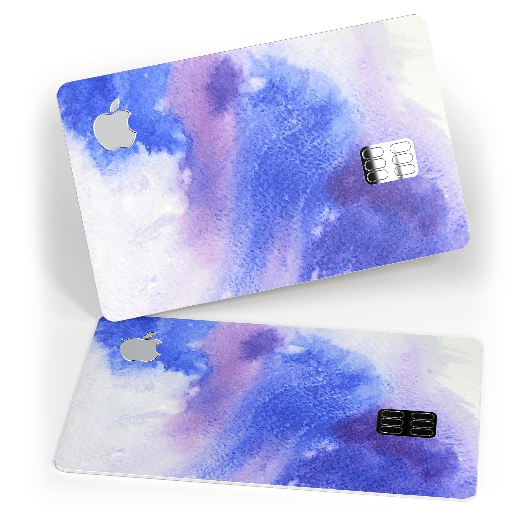 image-Blue and Pink Watercolor Spill - Premium Protective Decal Skin-Kit for