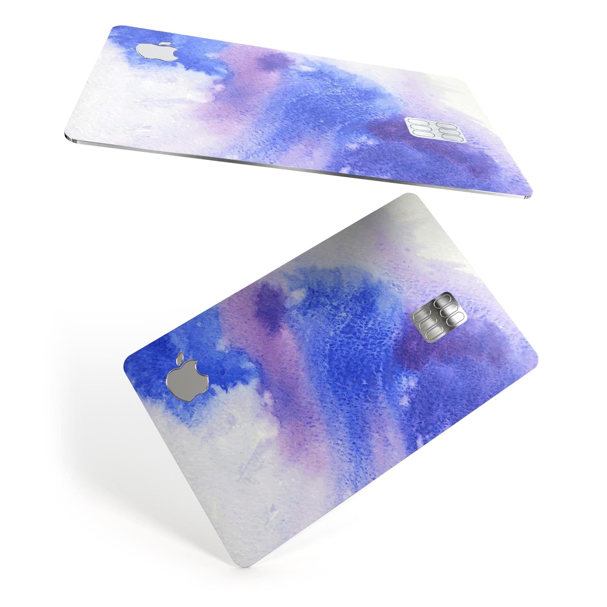 image-Blue and Pink Watercolor Spill - Premium Protective Decal Skin-Kit for