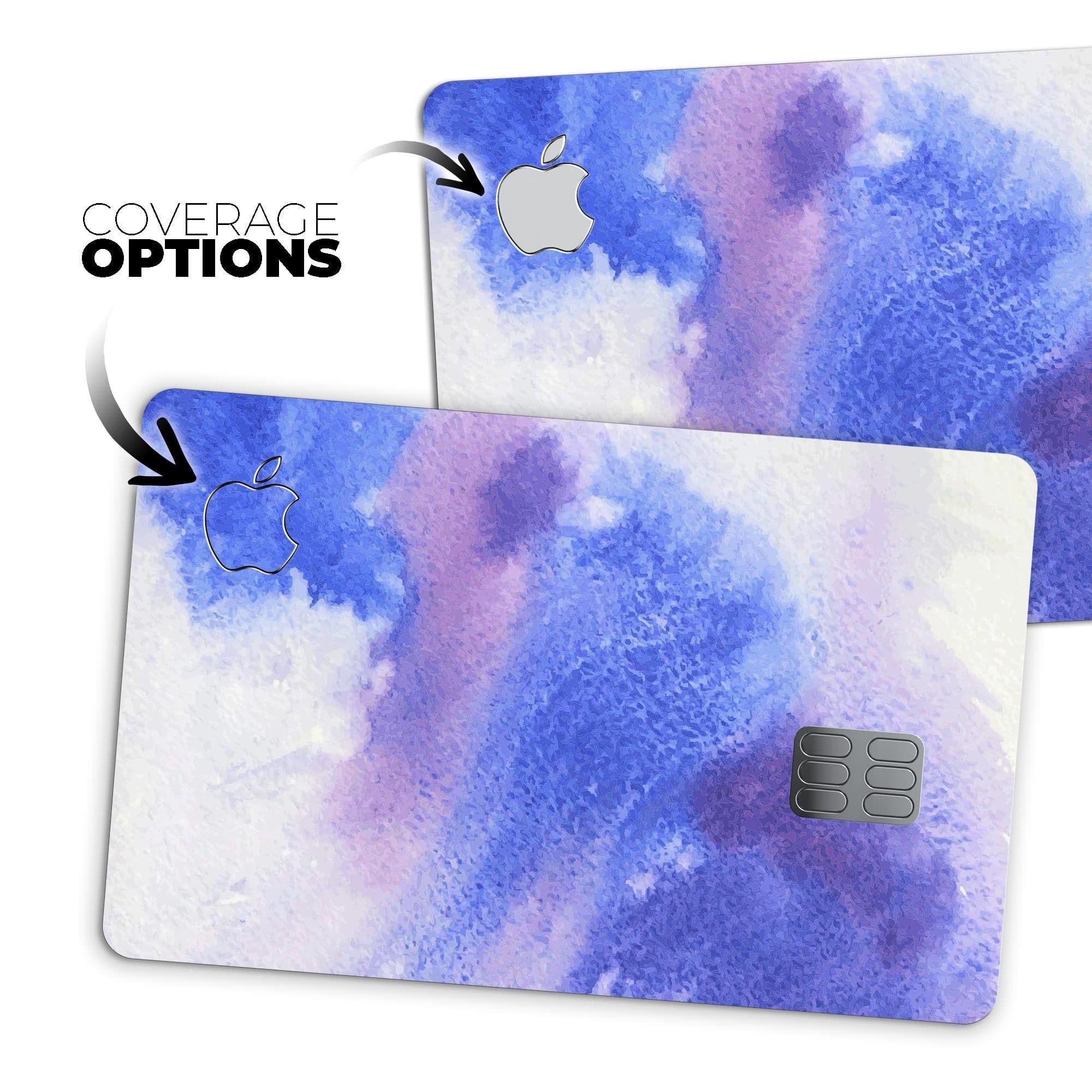 image-Blue and Pink Watercolor Spill - Premium Protective Decal Skin-Kit for