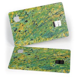 image-Abstract Wet Paint Green Lines - Premium Protective Decal Skin-Kit for