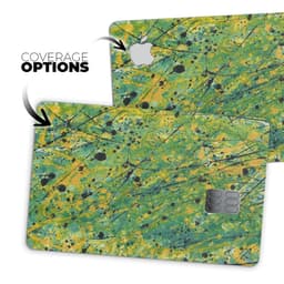image-Abstract Wet Paint Green Lines - Premium Protective Decal Skin-Kit for