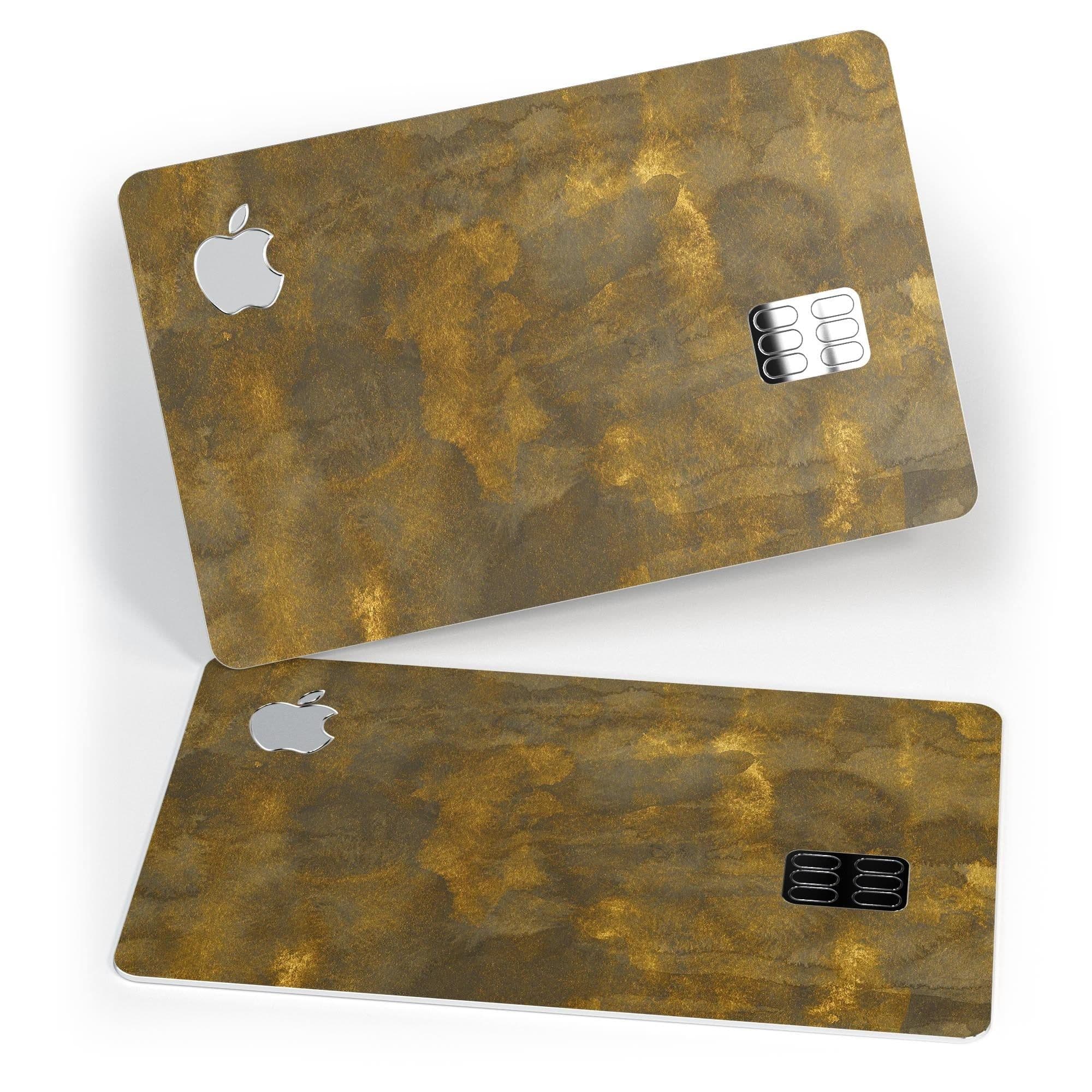 image-Grunge Golden Watercolor V1 - Premium Protective Decal Skin-Kit for
