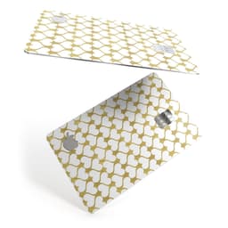 image-White and Gold Foil Hearts v13 - Premium Protective Decal Skin-Kit for