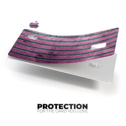image-Vintage Green and Purple Verticle Stripes - Premium Protective Decal