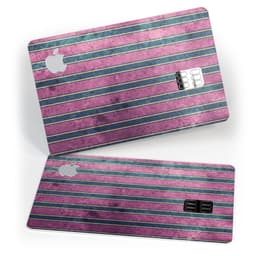 image-Vintage Green and Purple Verticle Stripes - Premium Protective Decal