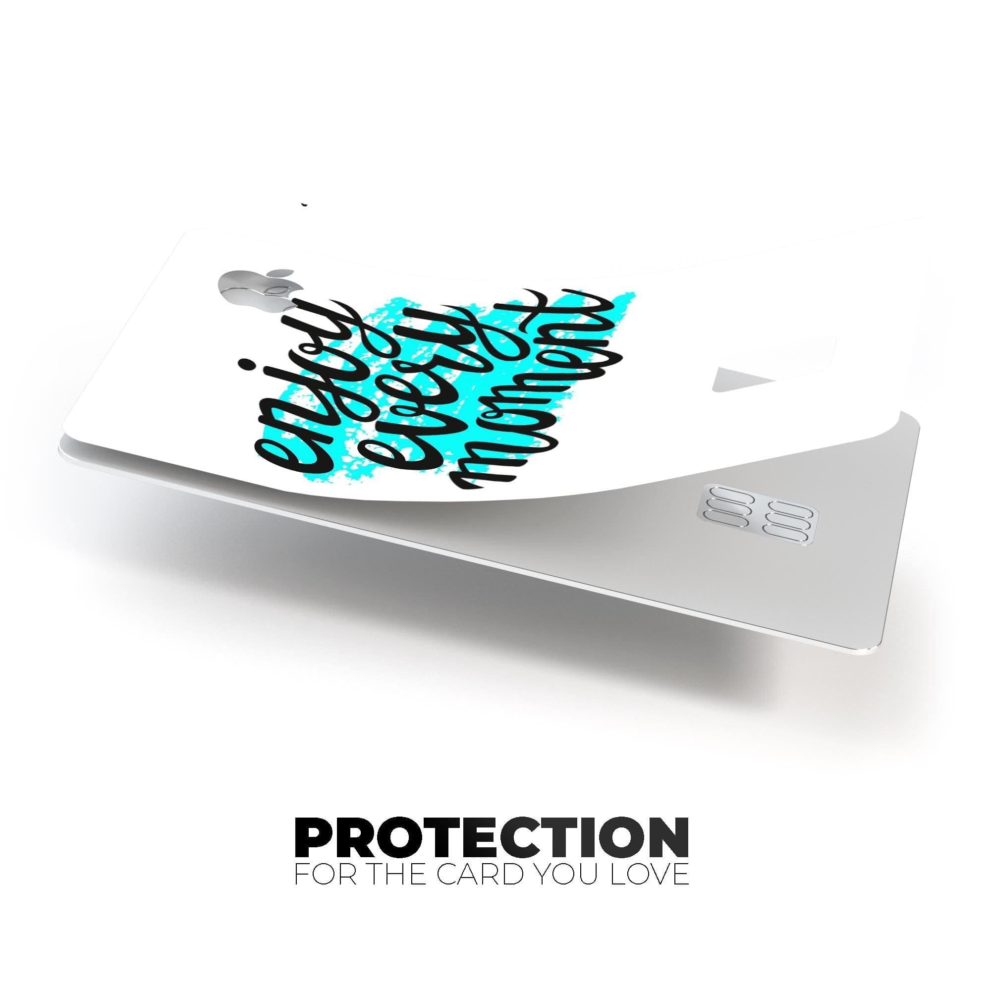 image-Enjoy Every Moment - Premium Protective Decal Skin-Kit for the Apple