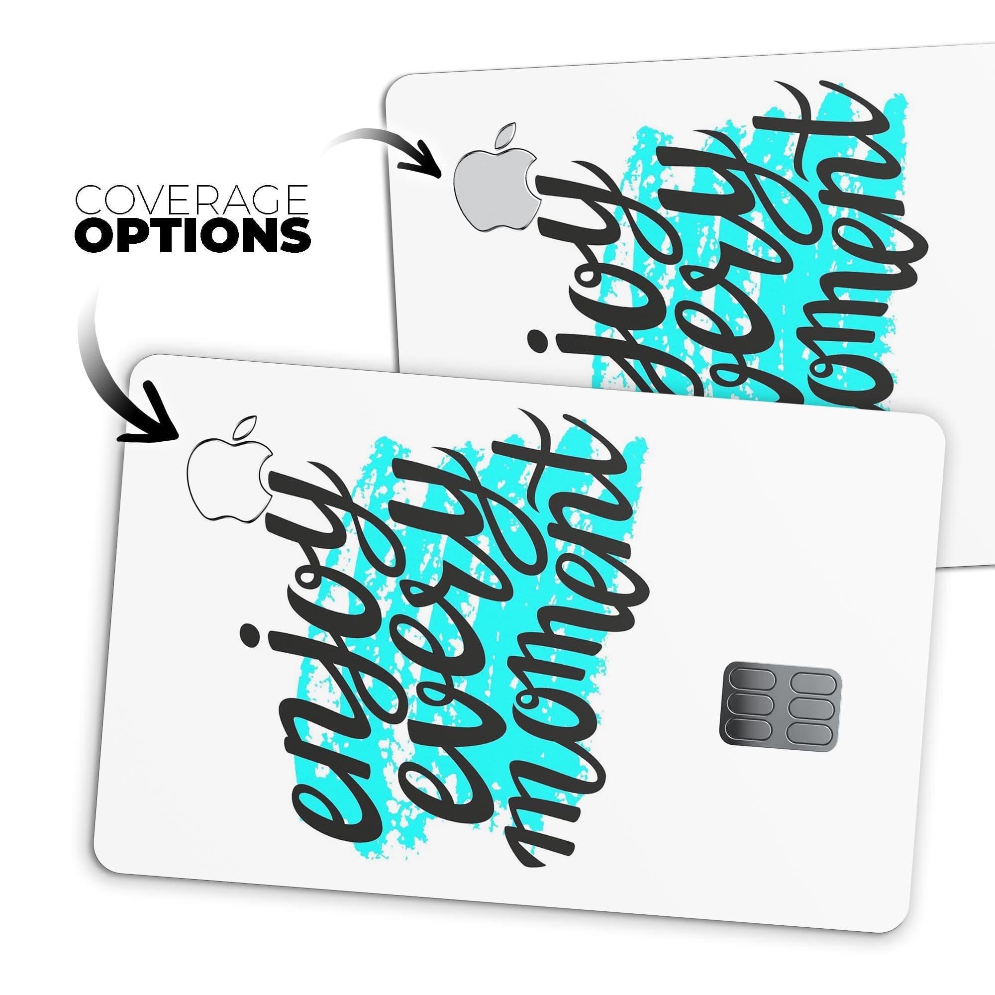 image-Enjoy Every Moment - Premium Protective Decal Skin-Kit for the Apple
