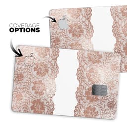 image-Rose Gold Lace Pattern 11 - Premium Protective Decal Skin-Kit for the