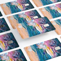 image-Abstract Oil Strokes - Premium Protective Decal Skin-Kit for the Apple
