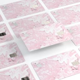 image-Mixtured Gray and Pink v9 Textured Marble - Premium Protective Decal