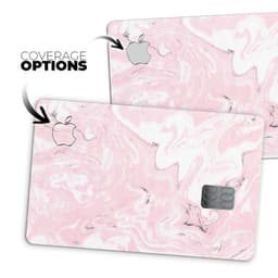 image-Mixtured Gray and Pink v9 Textured Marble - Premium Protective Decal