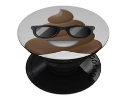 image-Cool Poop Emoticon Emoji - Skin Kit for PopSockets and other