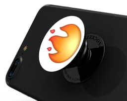 image-FIre Hot Emoticon Emoji - Skin Kit for PopSockets and other Smartphone