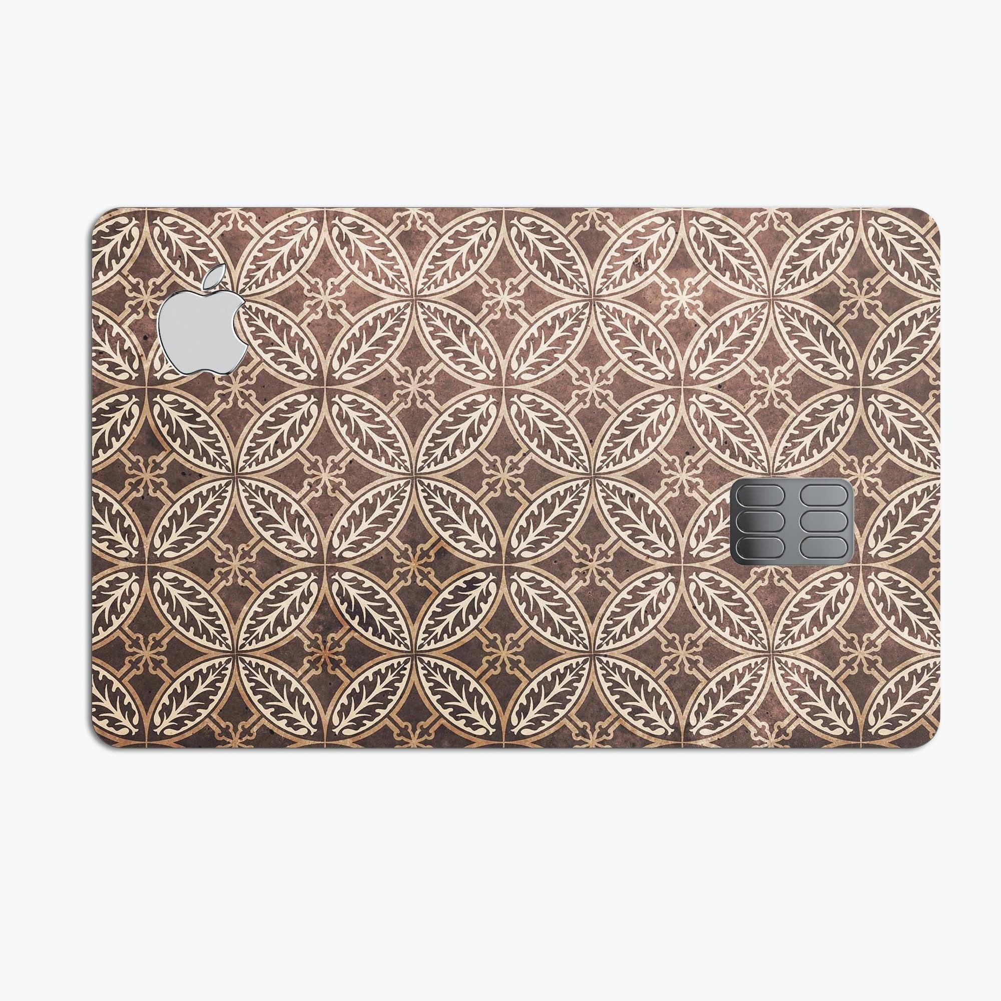 image-Vintage Cocoa Overlapping Circles - Premium Protective Decal Skin-Kit