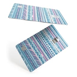 image-Pink to Blue Tribal Sketch Pattern - Premium Protective Decal Skin-Kit