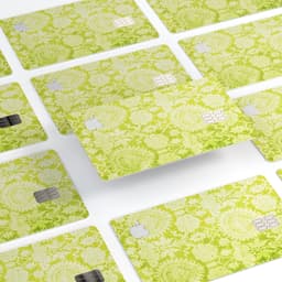 image-Lime Green Floral Rococo Pattern - Premium Protective Decal Skin-Kit