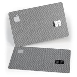 image-Scratched Chevron Over Gray Fabric - Premium Protective Decal Skin-Kit