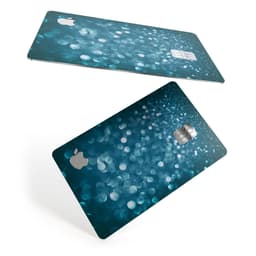 image-Unfocused Blue Glowing Orbs of Light - Premium Protective Decal