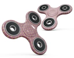 image-Golden Micro Hearts Over Pink Full-Body Fidget Spinner Skin-Kit