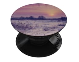 image-Calm Snowy Sunset - Skin Kit for PopSockets and other Smartphone