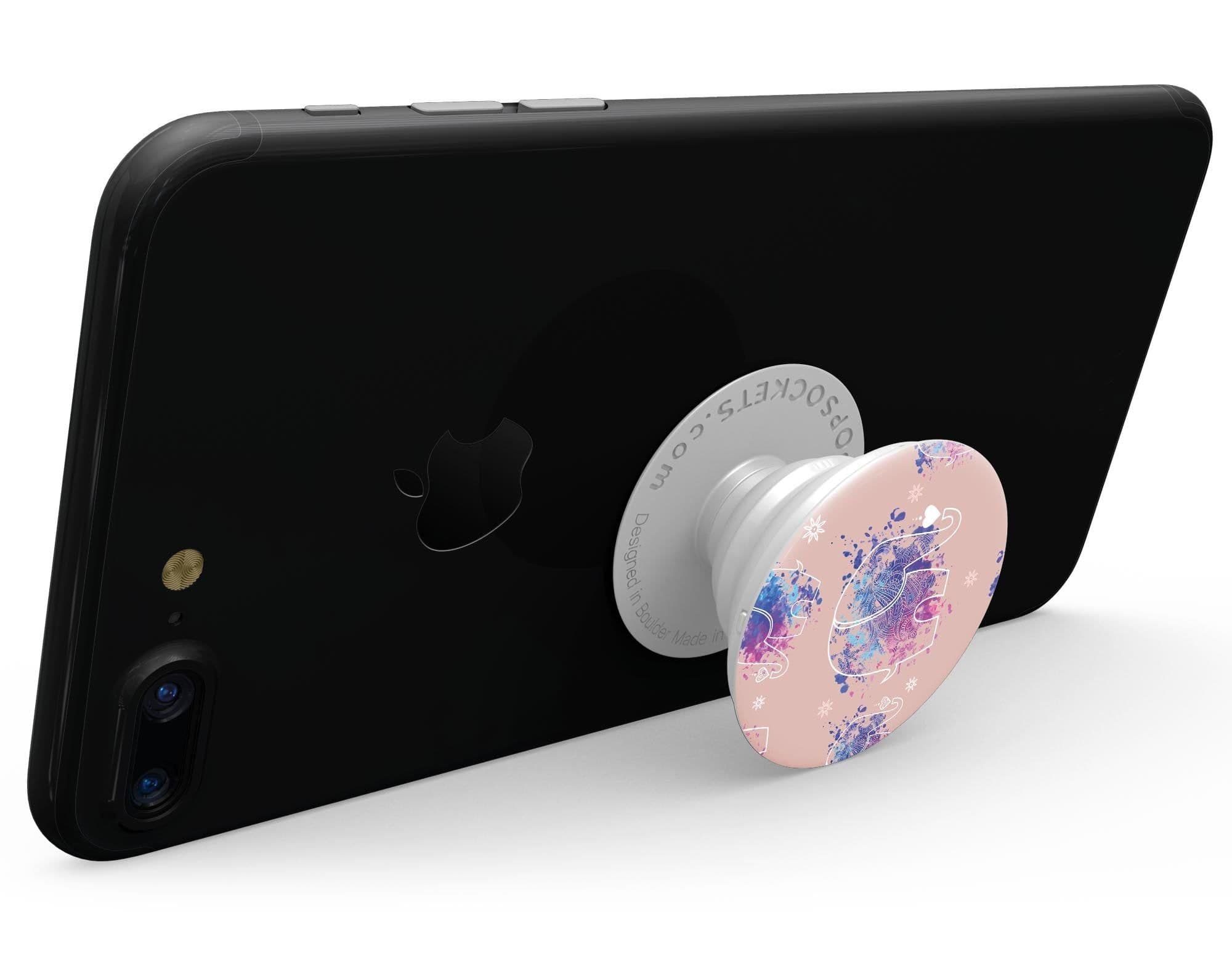 image-Fun Sacred Elephants - Skin Kit for PopSockets and other Smartphone
