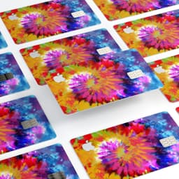 image-Spiral Tie Dye V8 - Premium Protective Decal Skin-Kit for the Apple