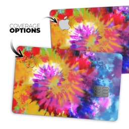 image-Spiral Tie Dye V8 - Premium Protective Decal Skin-Kit for the Apple